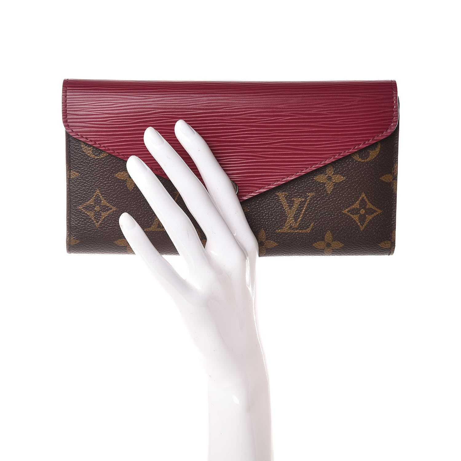 Louis Vuitton Monogram Epi Marie-Lou Long Wallet Fuchsia 2 of 7