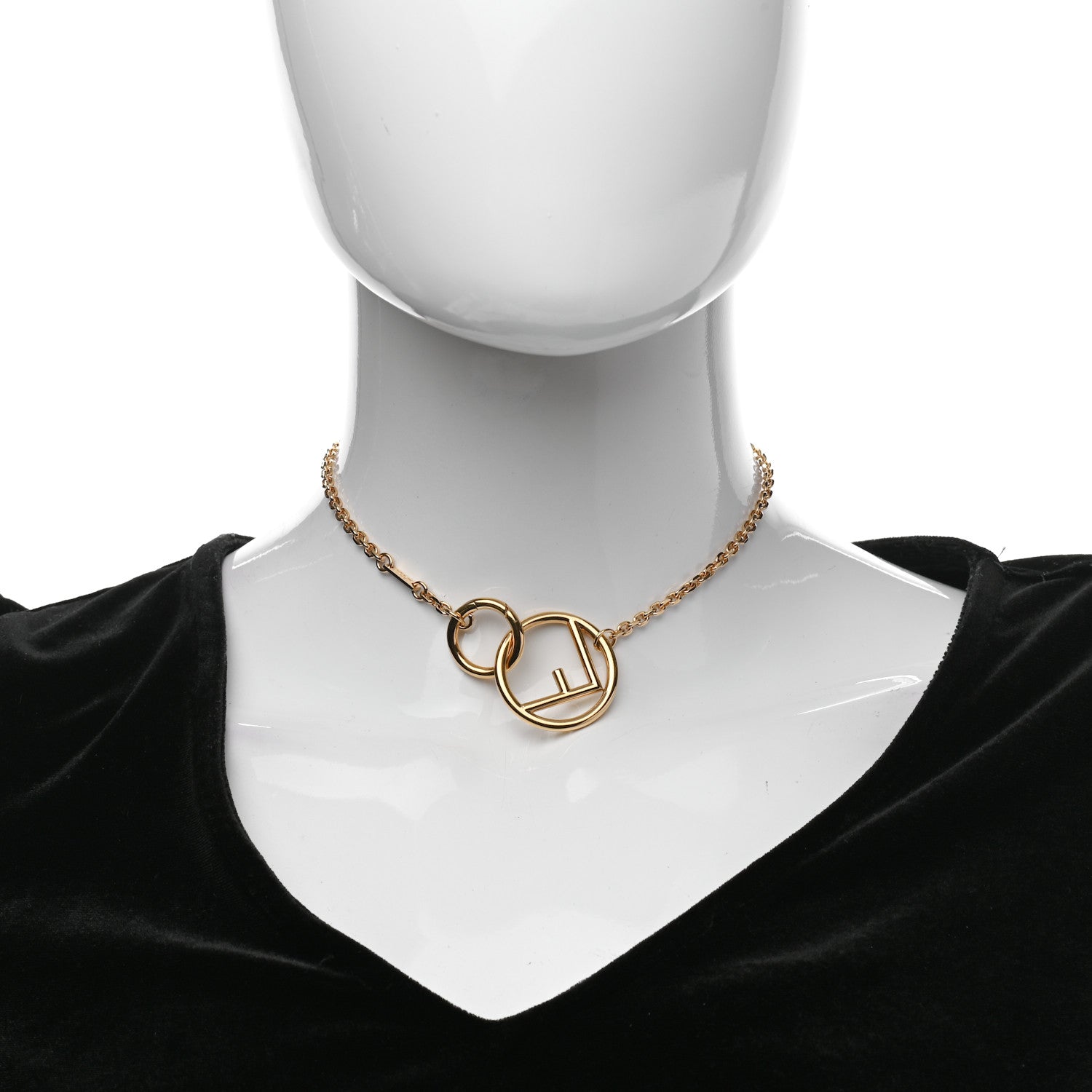 Fendi Metal F is Fendi Necklace Gold 2 of 9