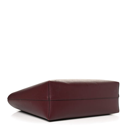 Tom Ford Grained Calfskin Small T Tote Bordeaux 4 of 12