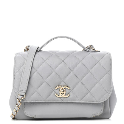 Chanel Caviar Quilted Medium Business Affinity Flap Grey 1 of 6