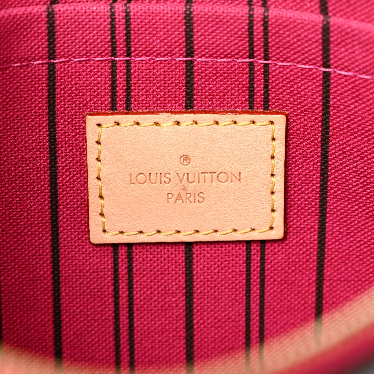 Monogram Neverfull MM GM Pochette Pivoine