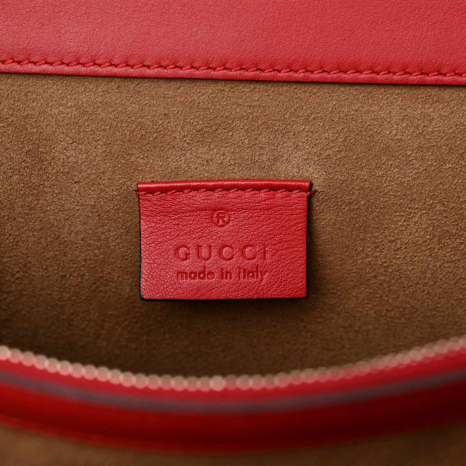 Gucci GG Supreme Monogram Arabesque Medium Dionysus Shoulder Bag Hibiscus Red 6 of 11