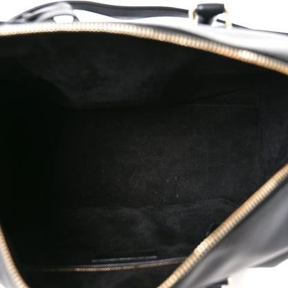 Saint Laurent Calfskin Classic Duffle 6 Black 5 of 10