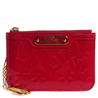 Louis Vuitton Vernis Key Pouch Pomme D'Amour 1 of 8