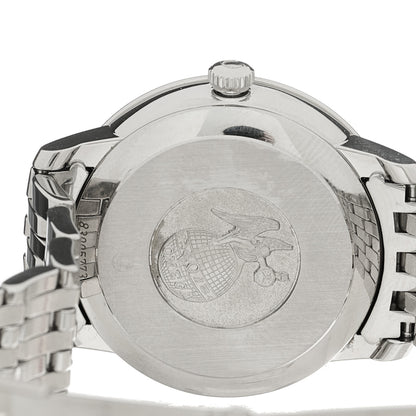 Omega Stainless Steel Diamond 32.7mm De Ville Co-Axil Chronometer Automatic Watch Blue 424.10.33.20.53.001 4 of 5