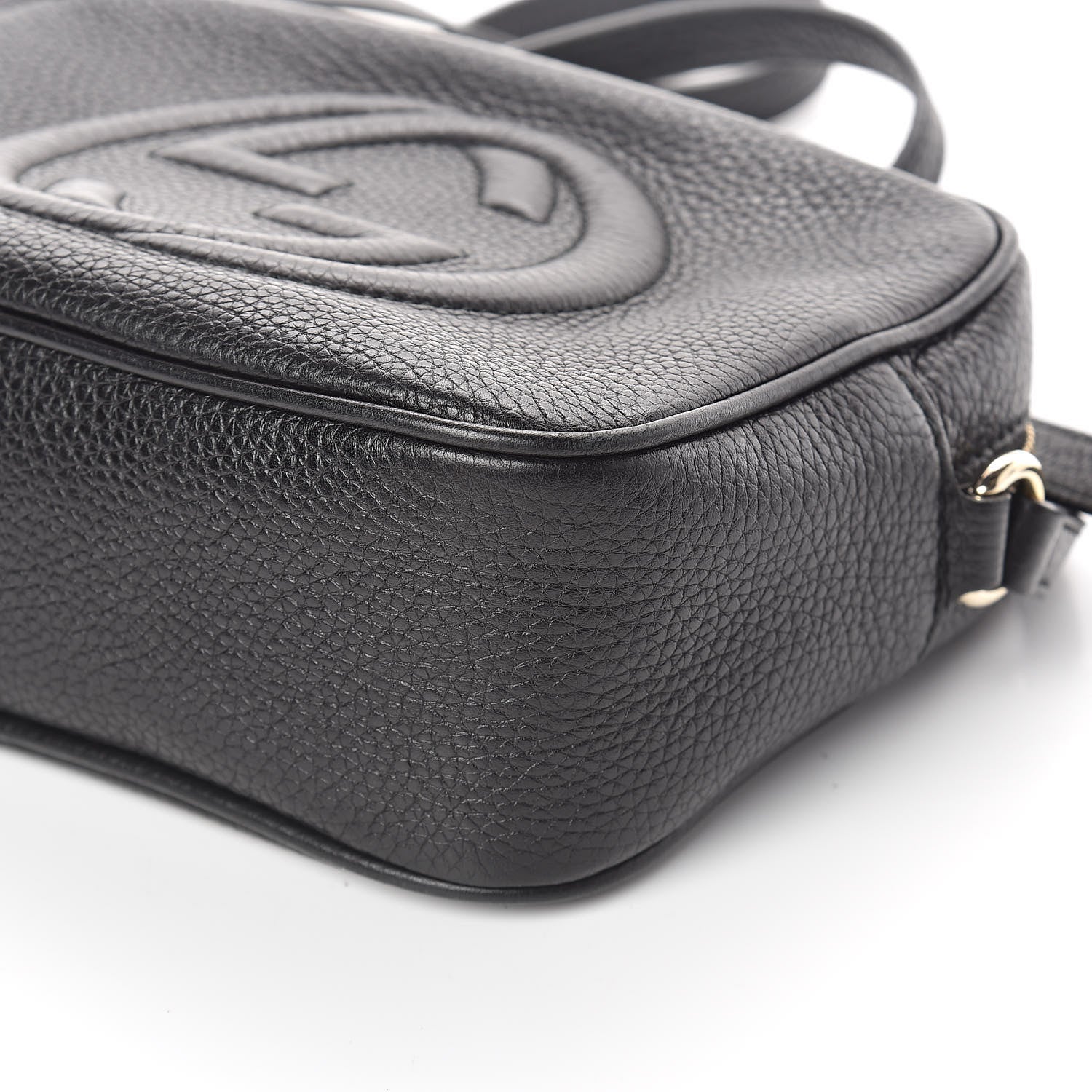 Gucci Pebbled Calfskin Small Soho Disco Bag Black 8 of 8