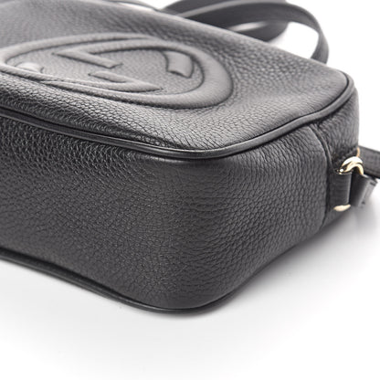 Gucci Pebbled Calfskin Small Soho Disco Bag Black 8 of 8