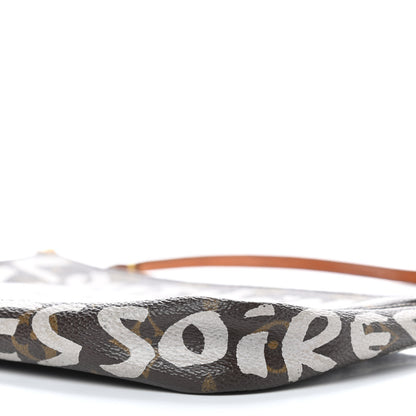 Louis Vuitton Monogram Graffiti Pochette Accessories Silver 11 of 11