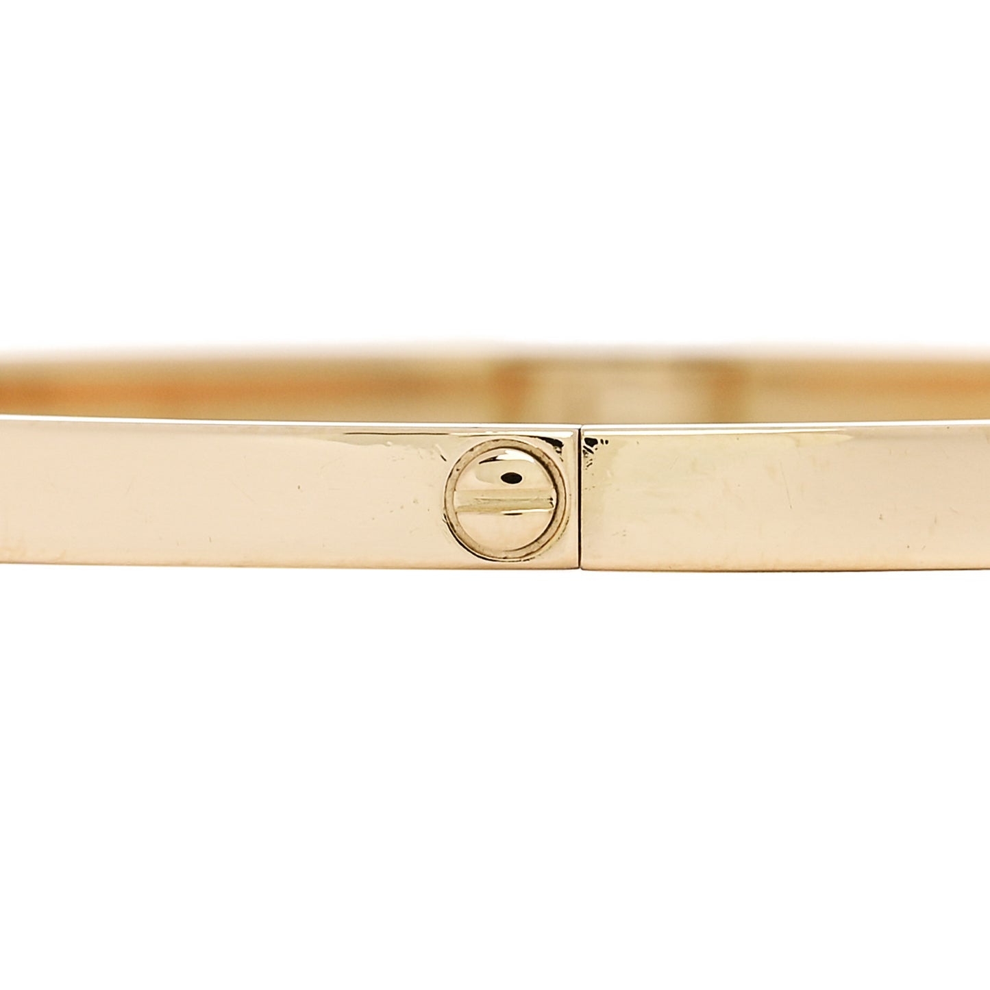 18K Yellow Gold Small LOVE Bracelet 18