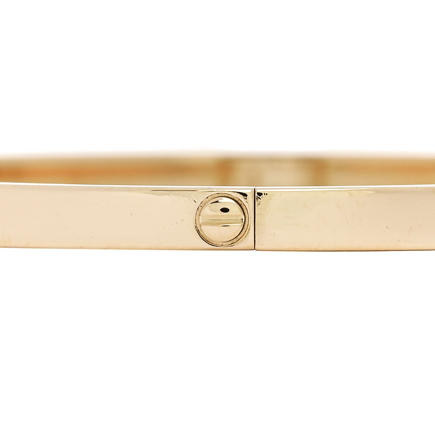 Cartier 18K Yellow Gold Small LOVE Bracelet 18 4 of 8