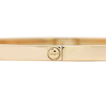 Cartier 18K Yellow Gold Small LOVE Bracelet 18 4 of 8