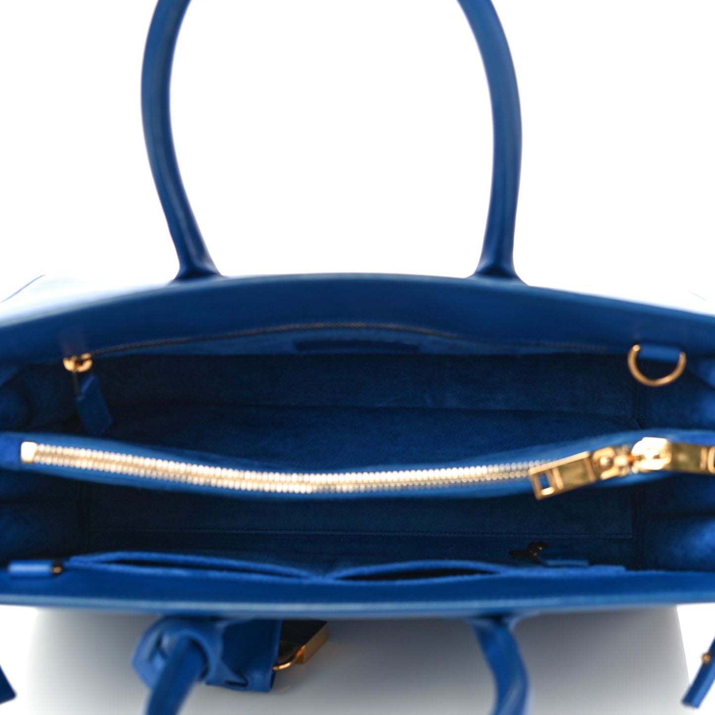 Calfskin Small Sac De Jour Blue Majorelle