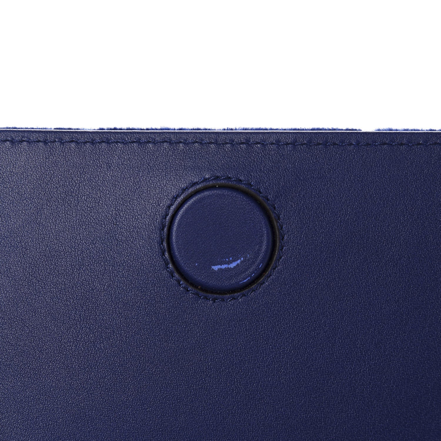 Gucci Velvet Matelasse GG Marmont Mini Bag Cobalt Blue 8 of 11