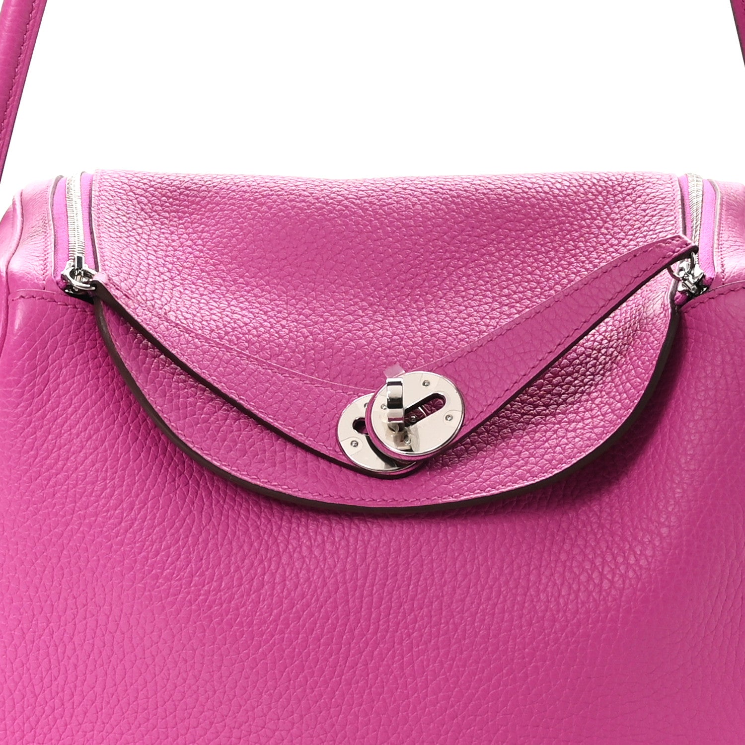 Hermes Taurillon Clemence Lindy 26 Magnolia 8 of 11