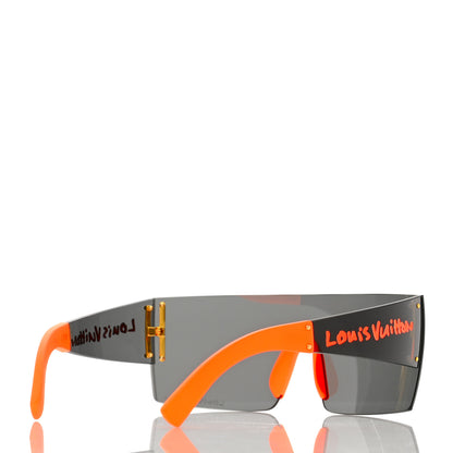 Louis Vuitton Graffiti Sunglasses Z0244U Neon Orange 4 of 6