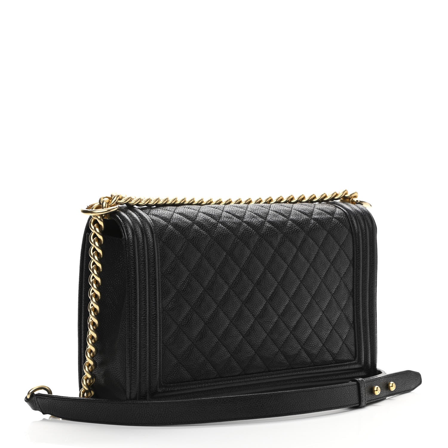 Chanel Caviar Quilted New Medium Boy Flap Black 3 of 11