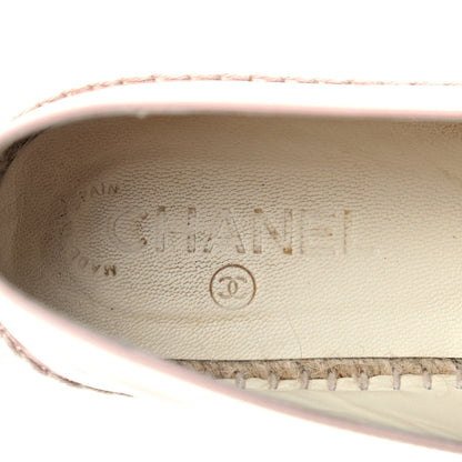 Chanel Patent CC Espadrilles 40 Pink 6 of 7