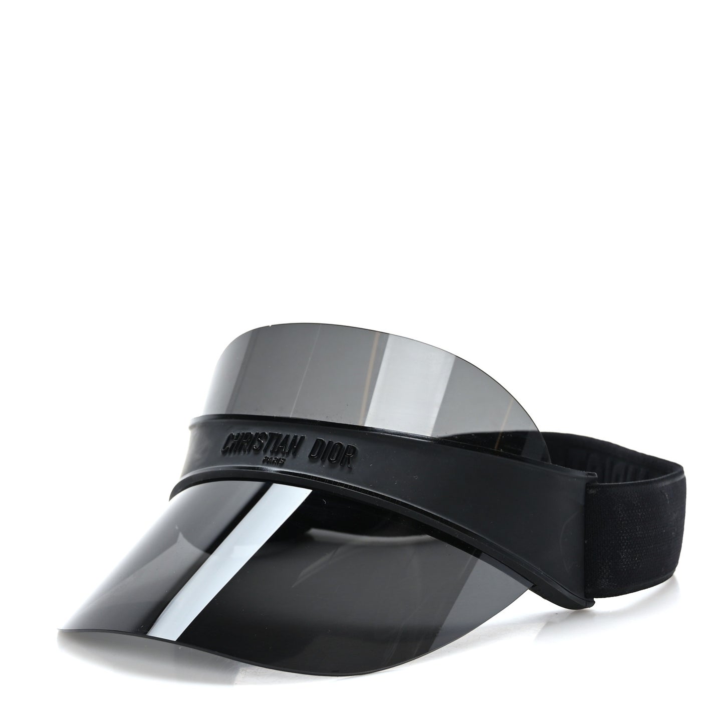 Mirrored DiorClubV1U Sun Visor Black