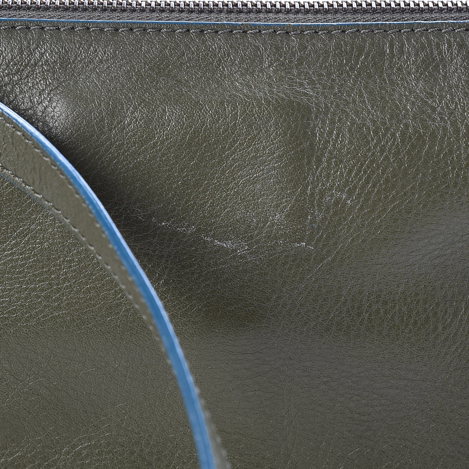 Balenciaga Veau Papier Highlight Neo Crossbody Vert Kaki 10 of 10