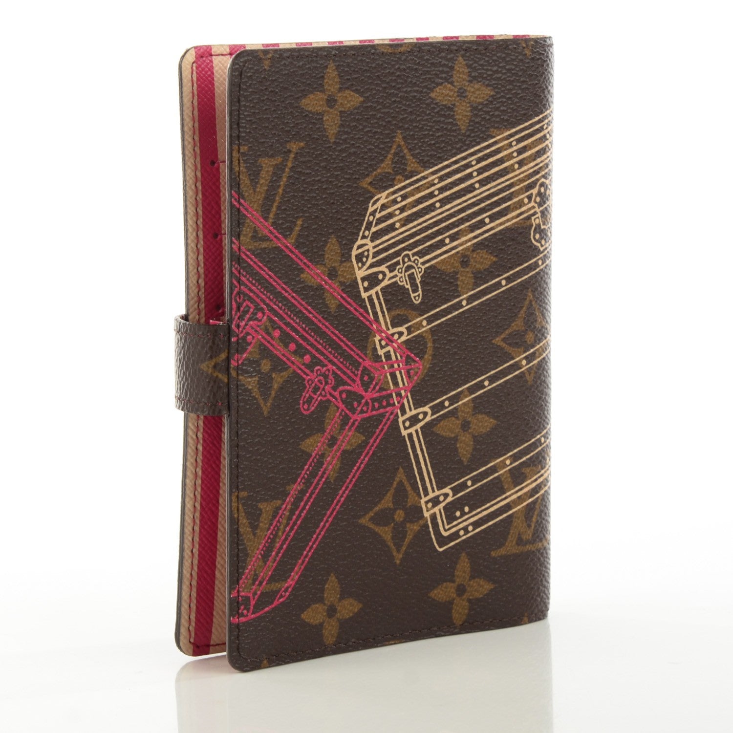 Louis Vuitton Monogram 2014 Christmas Animation Small Ring Agenda Cover 3 of 7