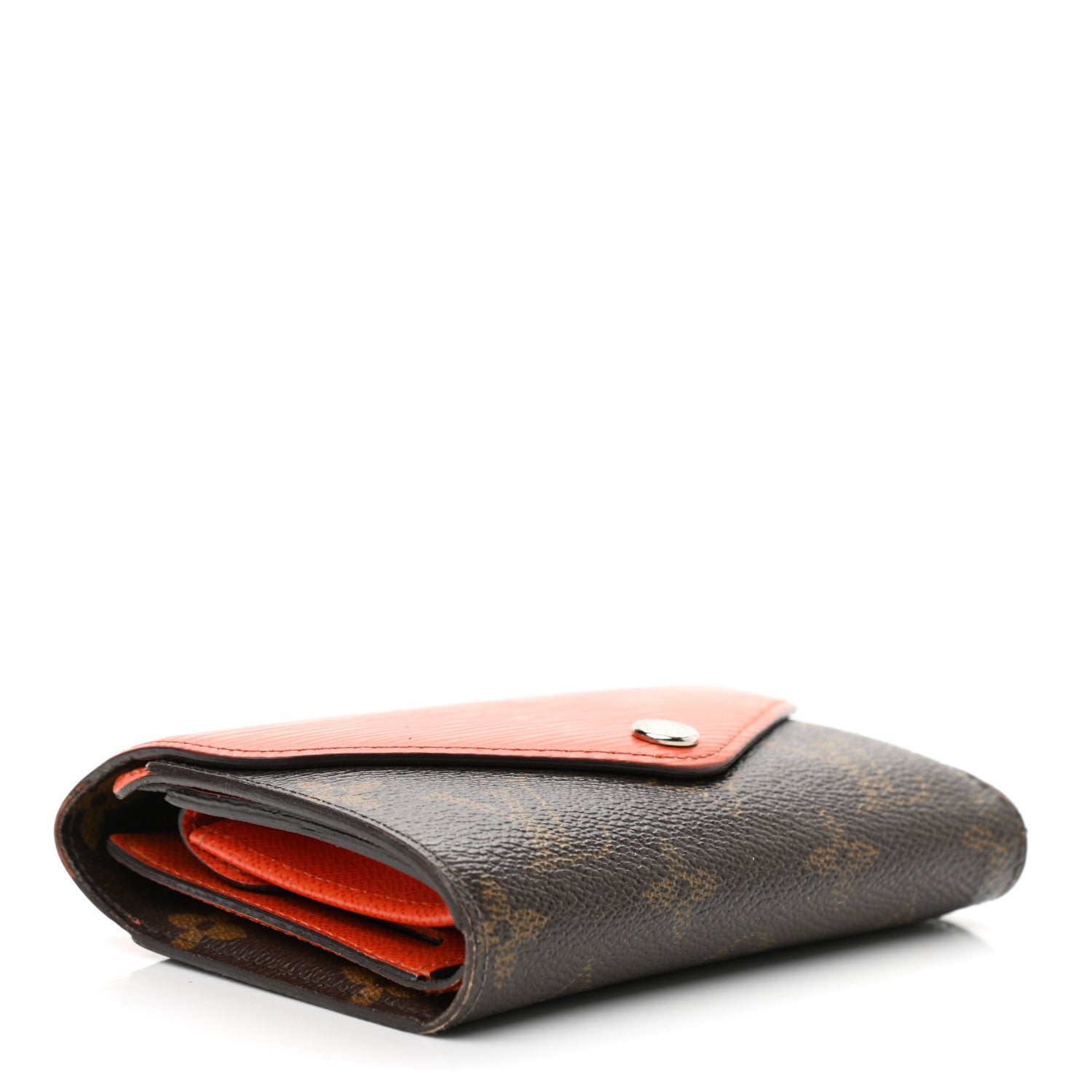 Louis Vuitton Epi Monogram Marie-Lou Compact Wallet Piment 4 of 13