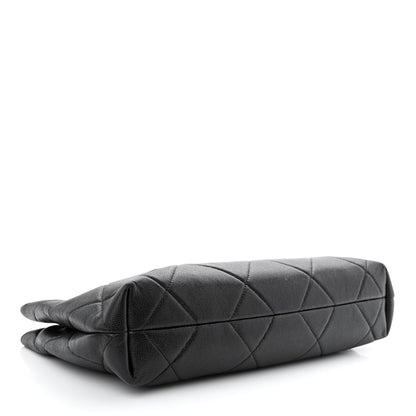 Chanel Caviar Quilted A Real Catch Clutch Black 3 of 10