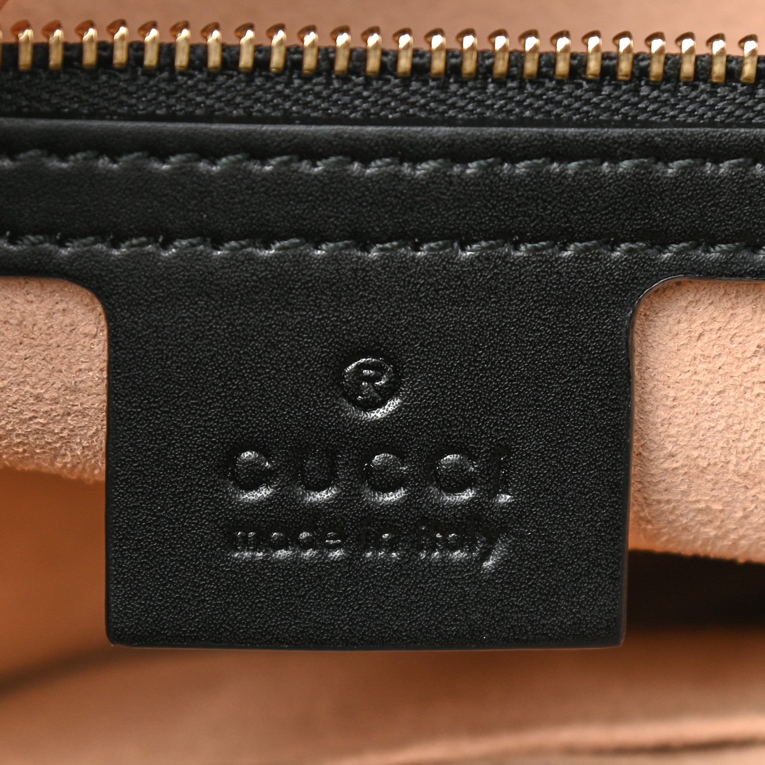 Gucci Soft GG Supreme Monogram Bees Small Crossbody Tote Beige Oro Black 6 of 9