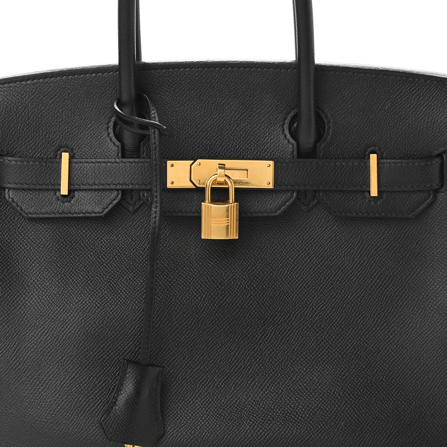 Epsom Birkin 30 Black