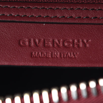 Givenchy Smooth Calfskin Ayers Mini Bi-Color Antigona Wine Black 7 of 8