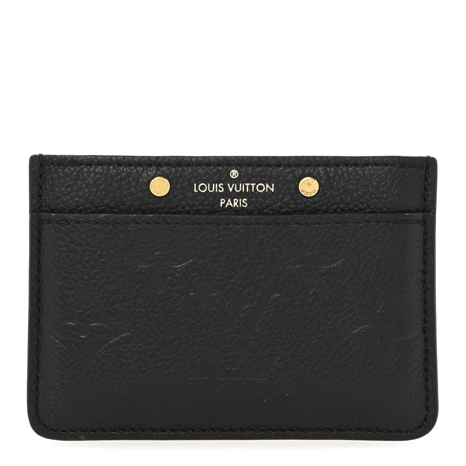 Louis Vuitton Empreinte Card Holder Black 1 of 8