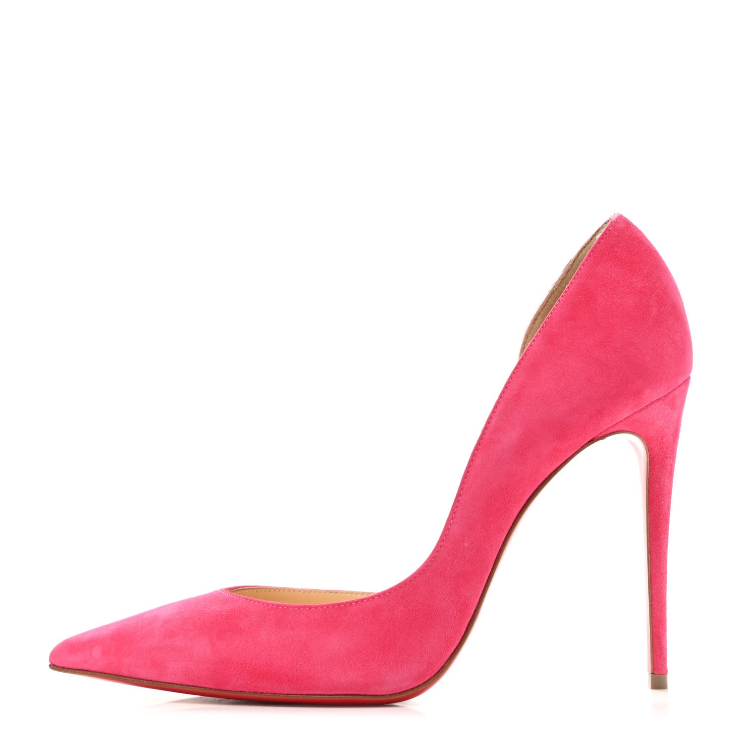 Christian Louboutin Suede Iriza 100 Pumps 39 Pink 1 of 9
