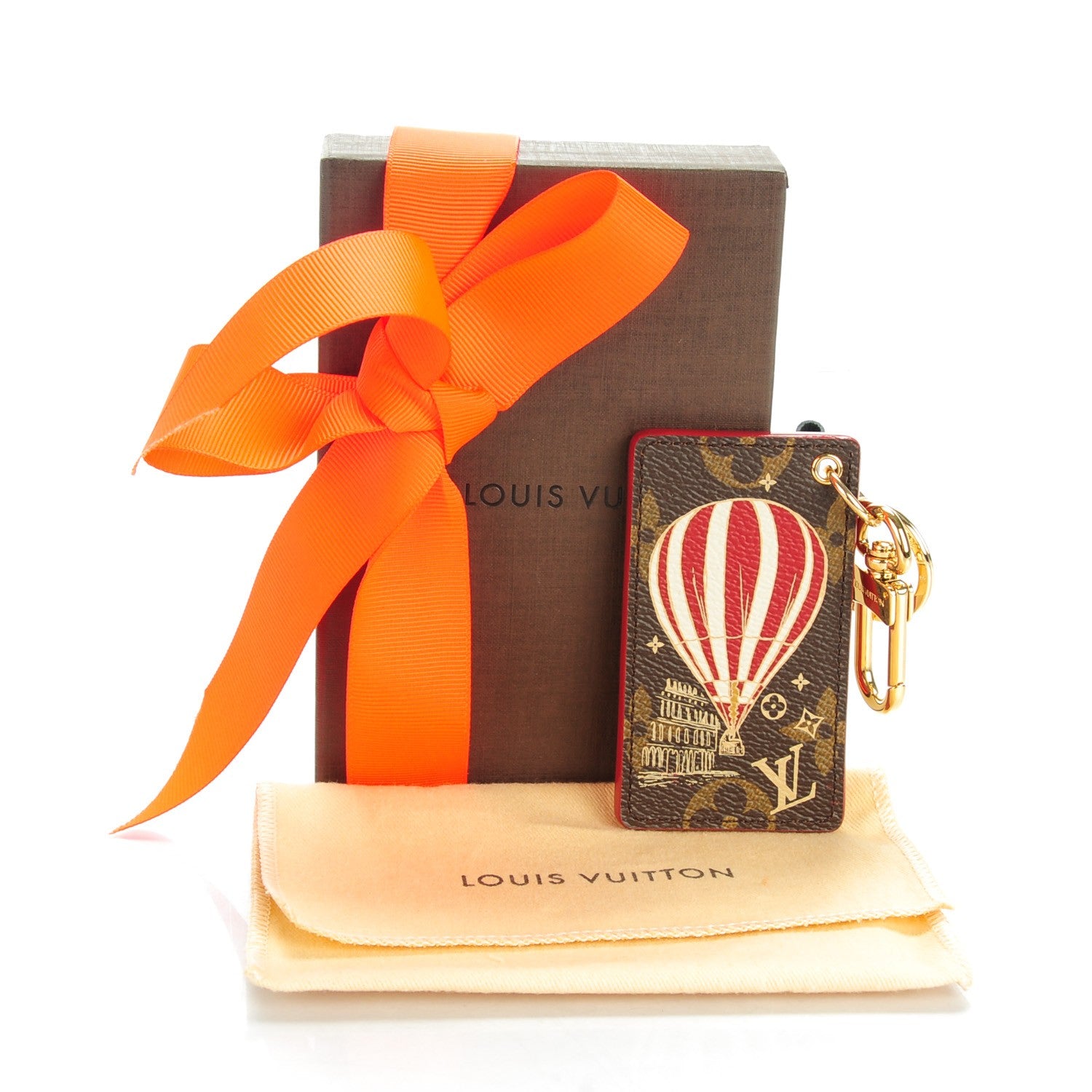 Louis Vuitton Monogram Illustre Air Balloon Bag Charm 6 of 6