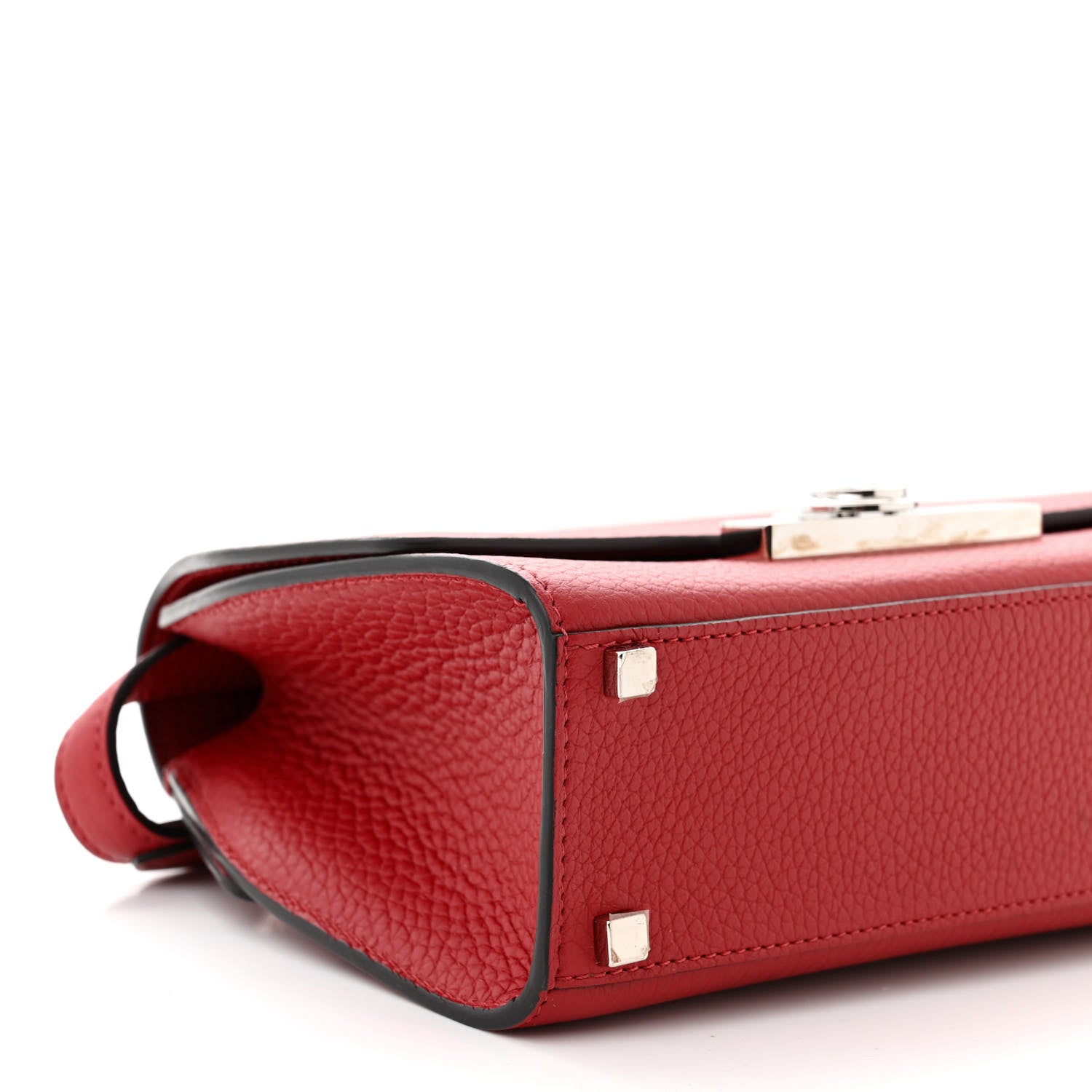 Moynat Taurillon Blush Rejane BB Red 8 of 10