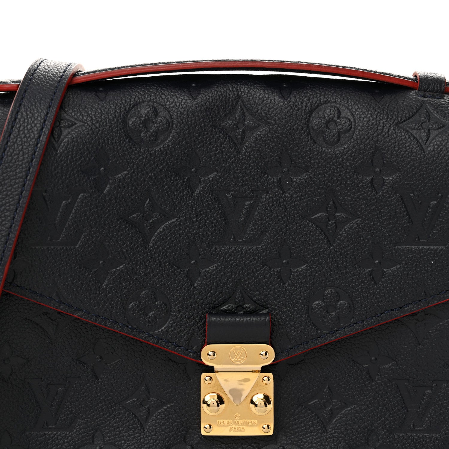Louis Vuitton Empreinte Pochette Metis Marine Rouge 7 of 10