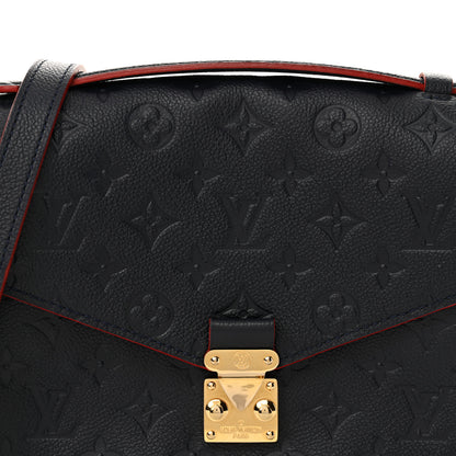 Louis Vuitton Empreinte Pochette Metis Marine Rouge 7 of 10
