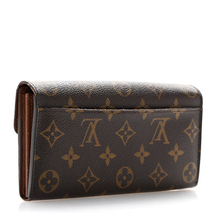Louis Vuitton Monogram Sarah Wallet NM 3 of 12