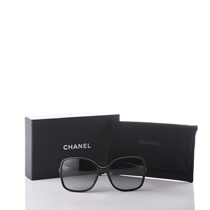 Chanel Lambskin Square Chain Sunglasses 5210-Q Black 9 of 9