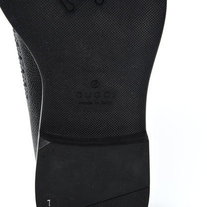 Gucci Calfskin Web Mens Queercore Brogue Derby Shoes 7 Black 11 of 12