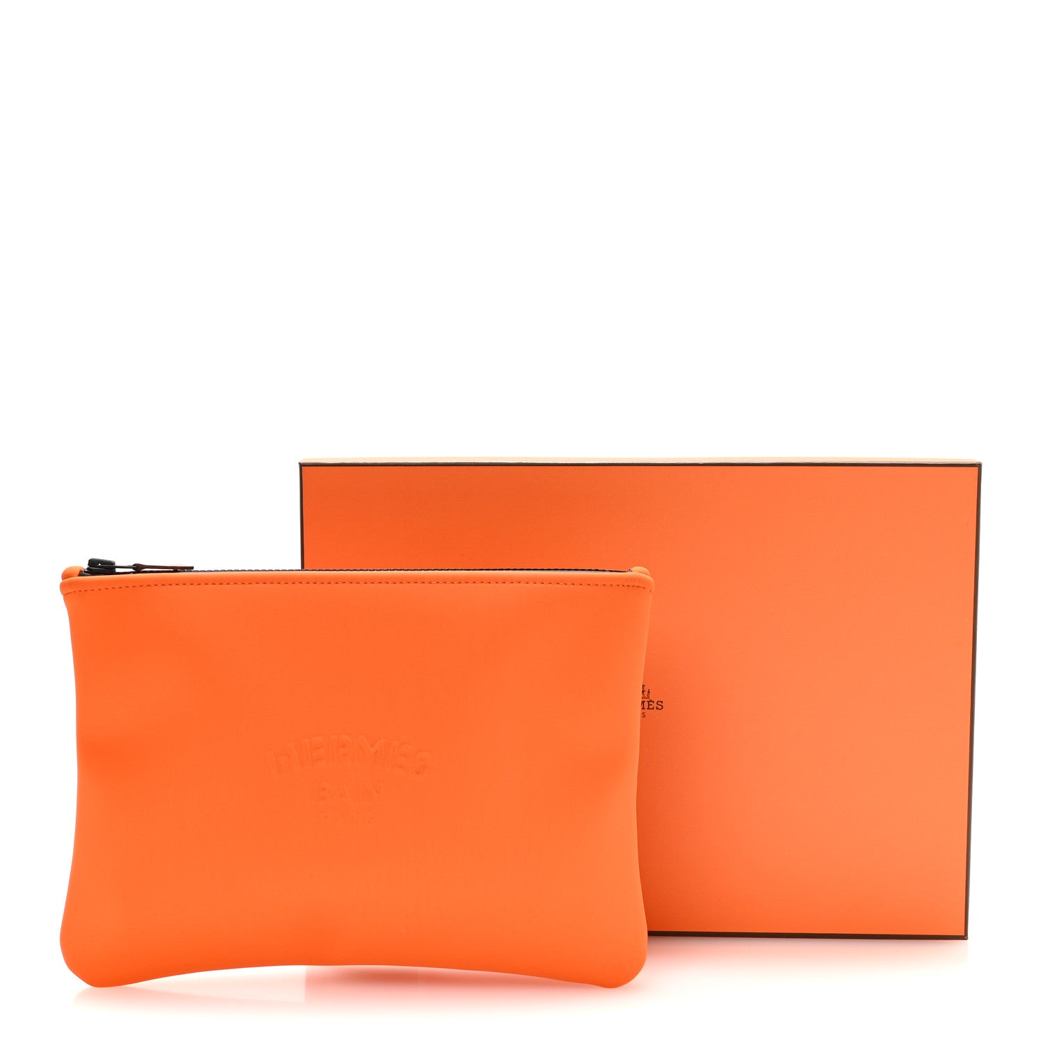 Hermes Neoprene Neobain Medium Case Orange 7 of 7