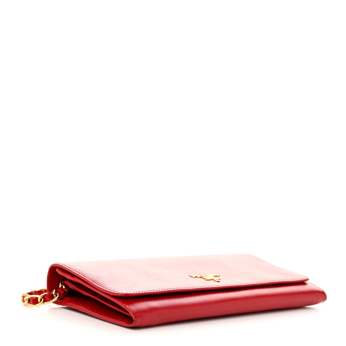 Saffiano Wallet on Chain Fuoco