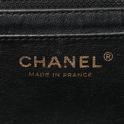 Chanel Lambskin Quilted Medium Precious Jewel Single Flap Black 6 of 13
