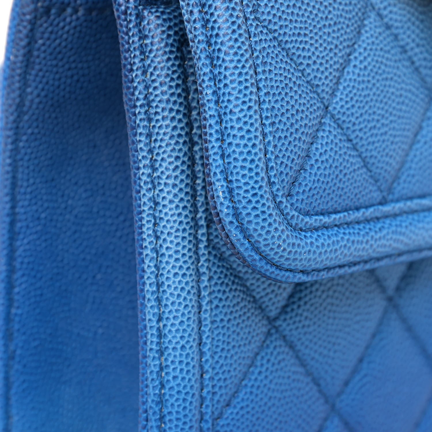 Chanel Caviar Quilted Small Sunset On The Sea Flap Blue 12 of 14