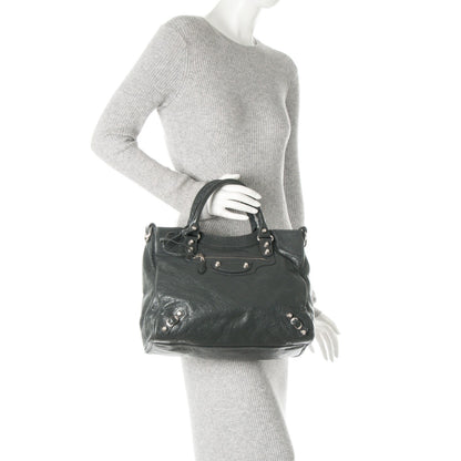 Balenciaga Agneau Giant 12 Silver Hardware Velo Gris Fossile Anthracite 3 of 8
