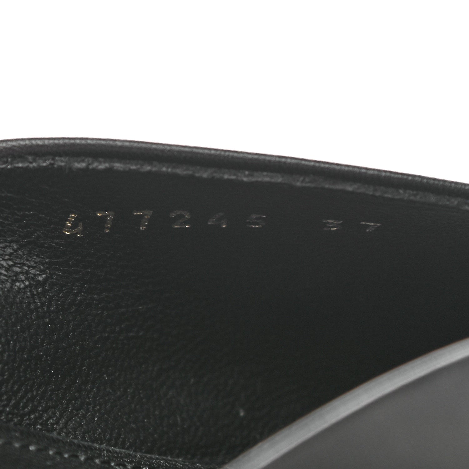 Balenciaga Goatskin Pointed Toe Knife Mules 37 Black 8 of 8