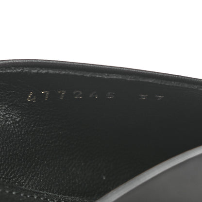 Balenciaga Goatskin Pointed Toe Knife Mules 37 Black 8 of 8
