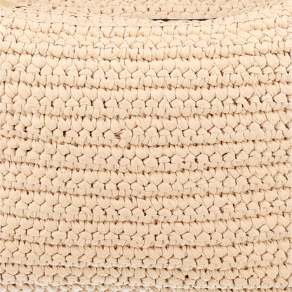 Bottega Veneta Raffia Woven Nappa Intrecciato Mini Wallace Natural Fondant 8 of 10