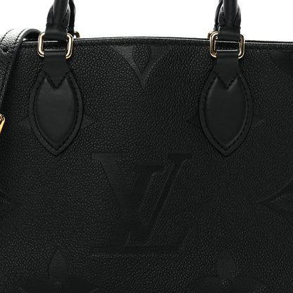 Louis Vuitton Empreinte Monogram Giant Onthego PM Black 7 of 9
