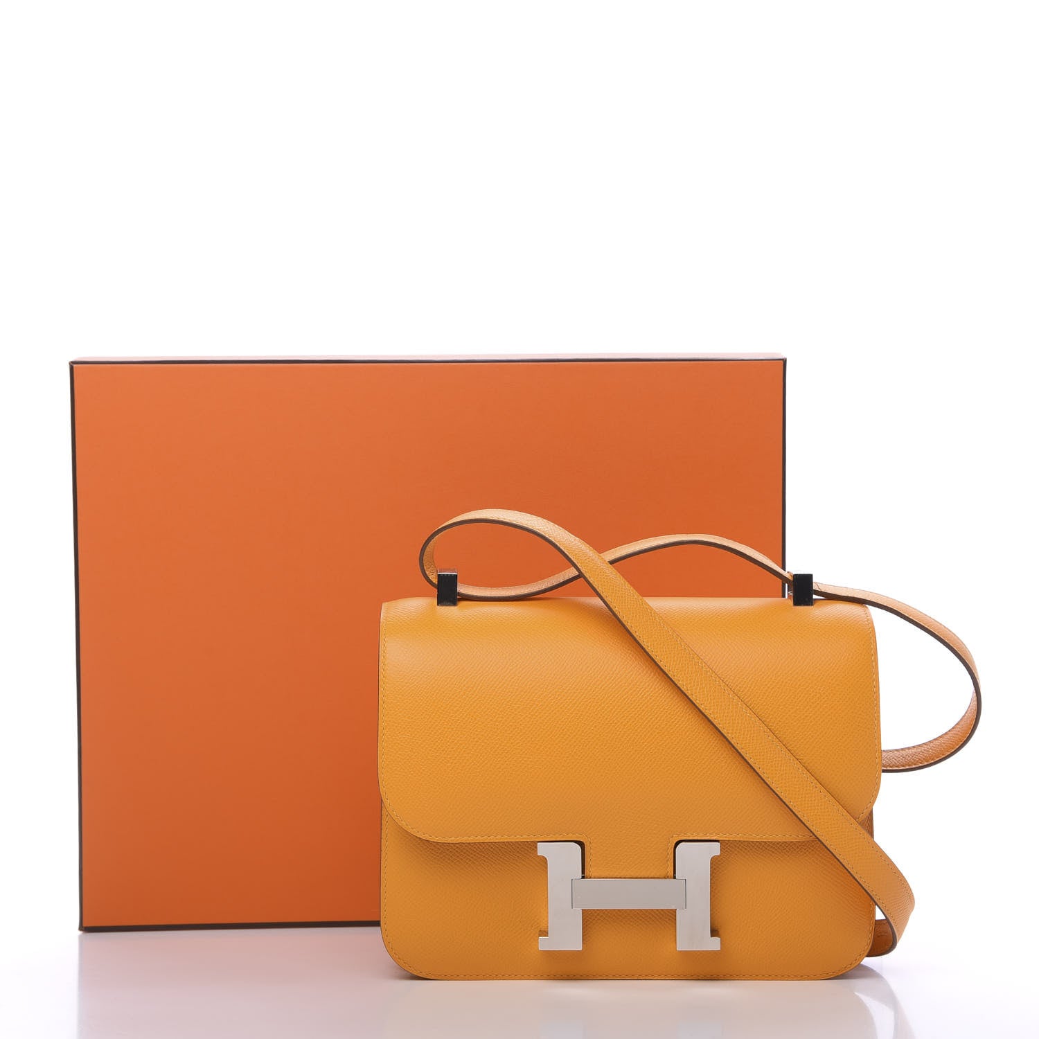 Hermes Epsom Constance 23 Jaune D'Or 20 of 20