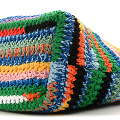 Miu Miu Fabric Crochet Pouch Multicolor Multicolor 9 of 10
