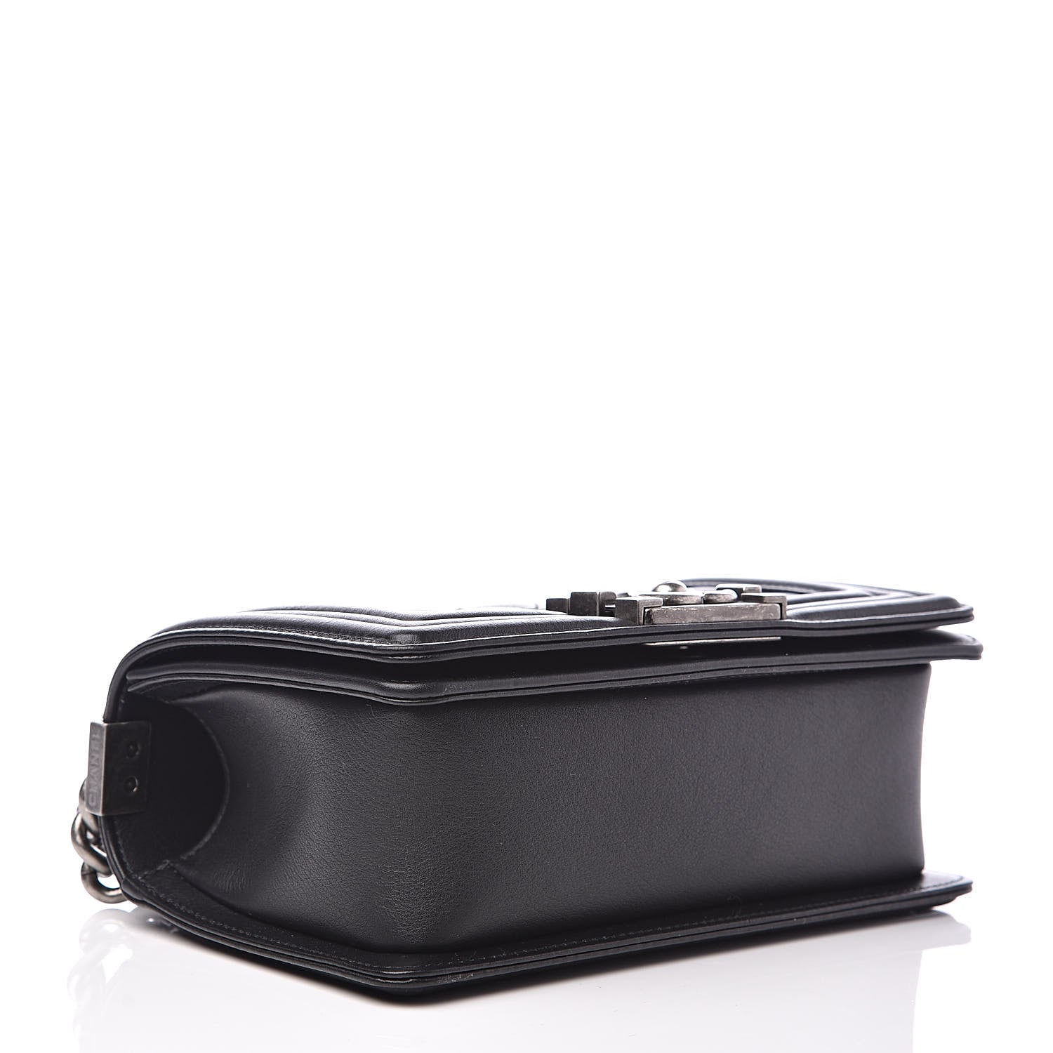 Chanel Lambskin Quilted Small Boy Flap Black 4 of 13